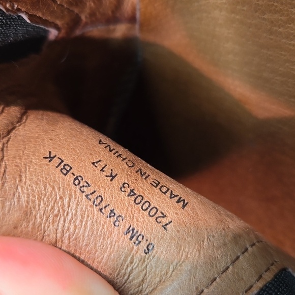 Frye Women Brea Chelsea Leather Loafer Platform Slip on shoes sz 6.5M - Picture 15 of 15